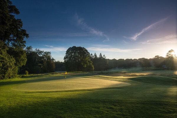 Galgorm Castle 10 green sunrise 2017 0948