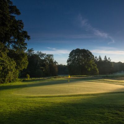 Galgorm Castle 10 green sunrise 2017 0948