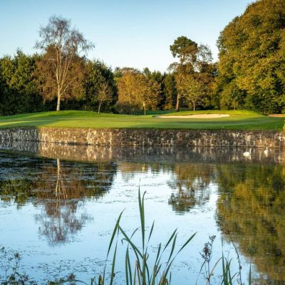 Galgorm Castle 2023 Oct 7 green RHS swans 4 2357