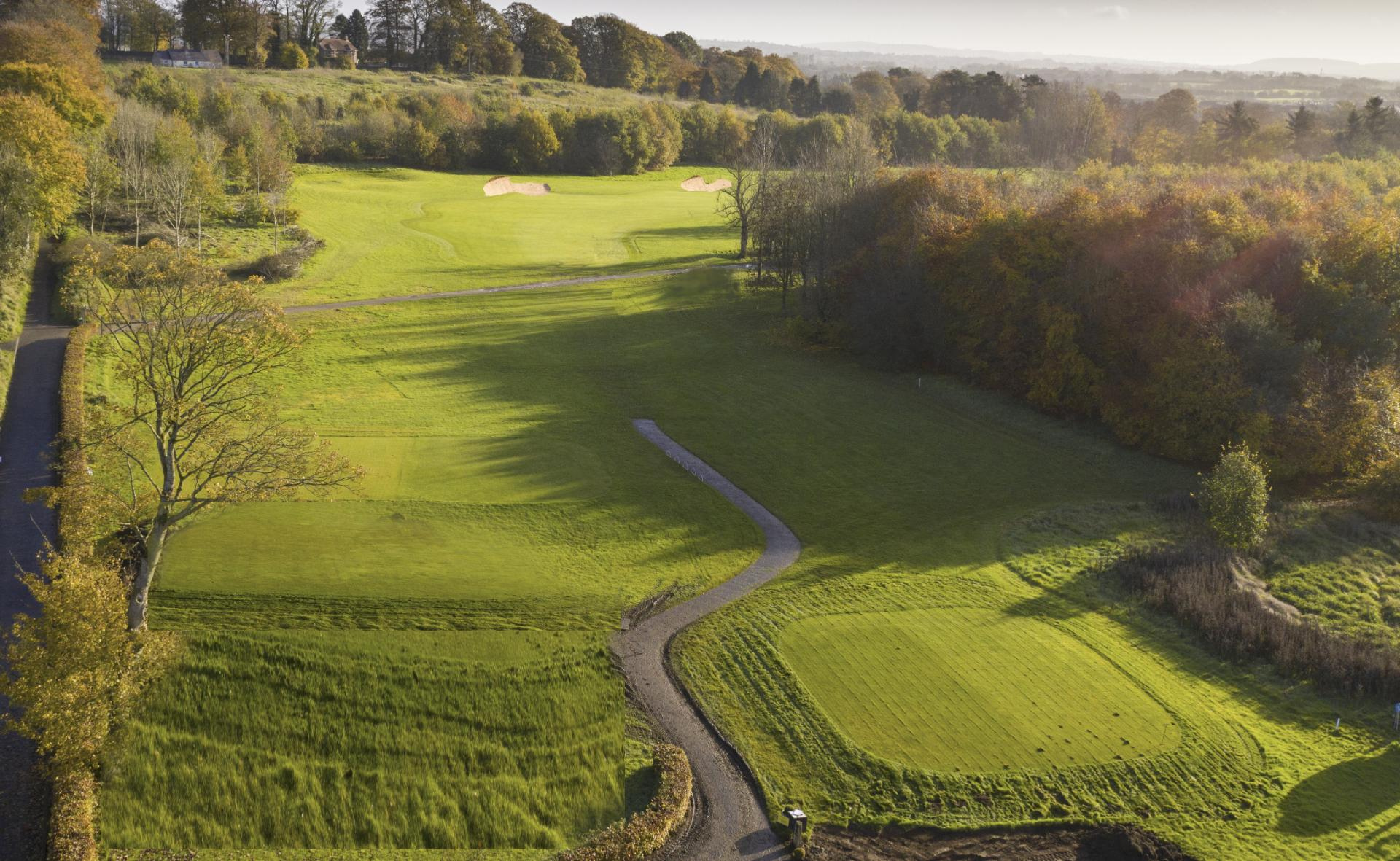 gc 1st tee bunkers